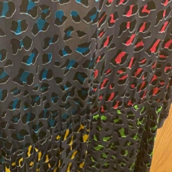 Alice+Olivia Raja V Neck Mini Shirt Dress - Picture 13 of 15